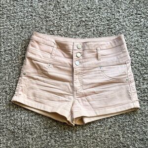 Xhilaration High-Waisted Pink Shorts